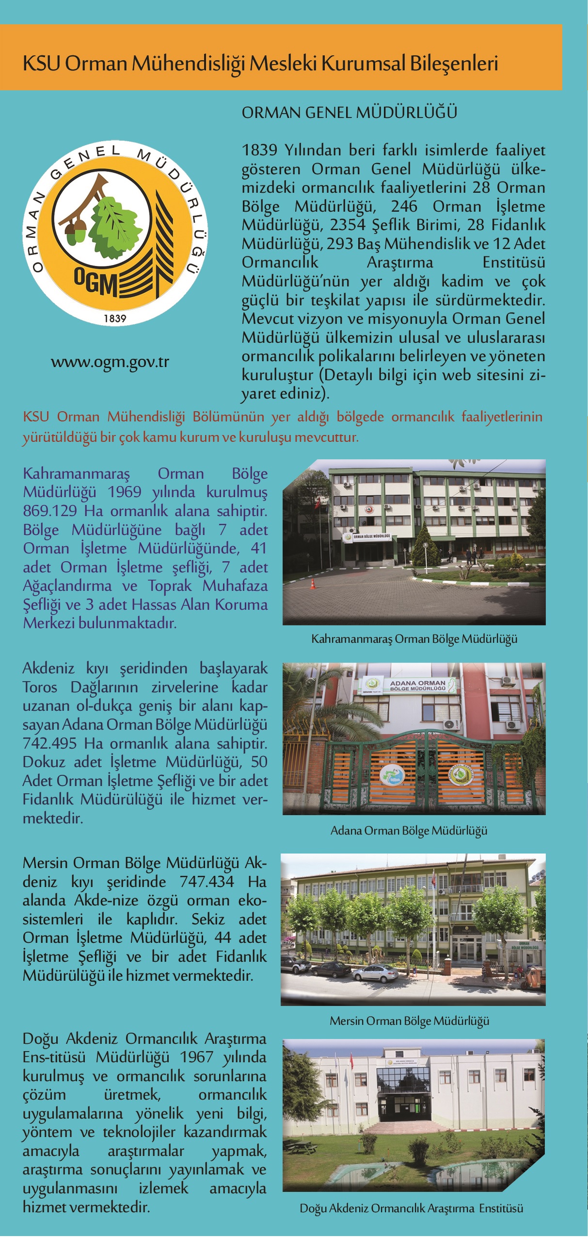 KSÜ Orman Mühendisliği