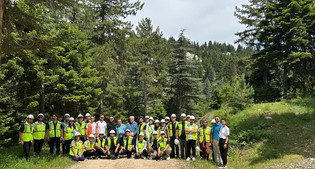 Başkonuş Araştırma ve Uygulama Ormanına Teknik Gezi