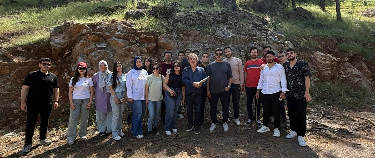 OM 106 Jeoloji, OM 332 Orman Bakımı ve OM 368 Bitki Genetiği ve Ağaç Islahı Dersleri Kapsamında Ortak Arazi Uygulaması Gerçekleştirildi